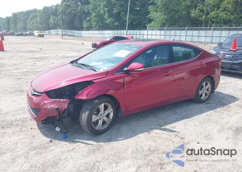 2016 Hyundai Elantra Value Edition из США, поврежденный, VIN 5NPDH4AE2GH732722